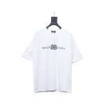 Balenciaga 25ss Flame Double B T-shirt