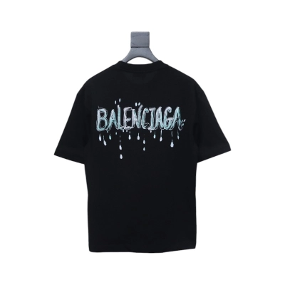 Balenciaga 25ss Hand-painted Letters T-shirt 02
