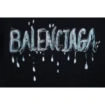 Balenciaga 25ss Hand-painted Letters T-shirt