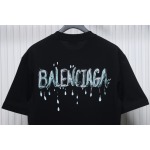 Balenciaga 25ss Hand-painted Letters T-shirt