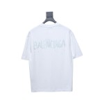 Balenciaga 25ss Hand-painted Letters T-shirt