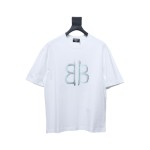 Balenciaga 25ss Hand-painted Letters T-shirt