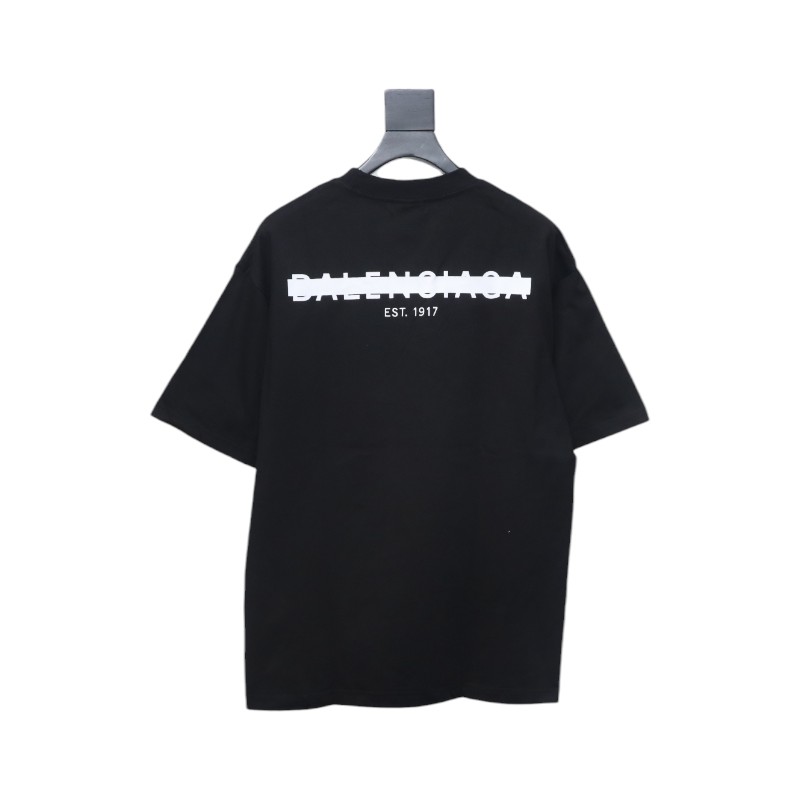 Balenciaga 25ss Long Strip Graffiti T-shirt