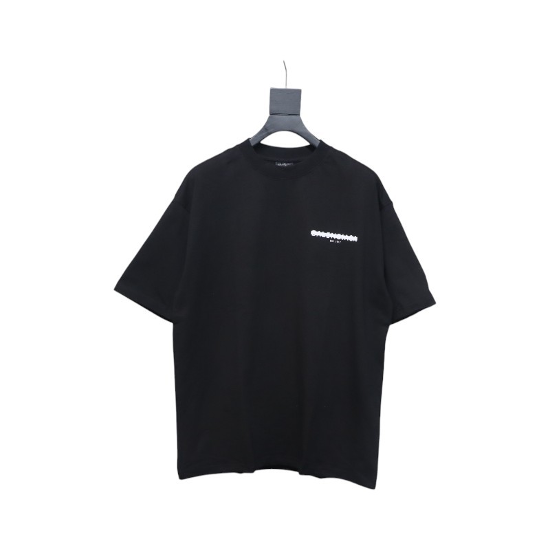 Balenciaga 25ss Long Strip Graffiti T-shirt
