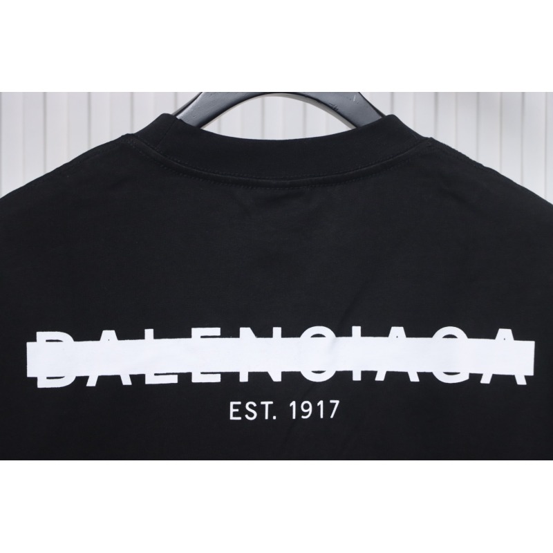 Balenciaga 25ss Long Strip Graffiti T-shirt