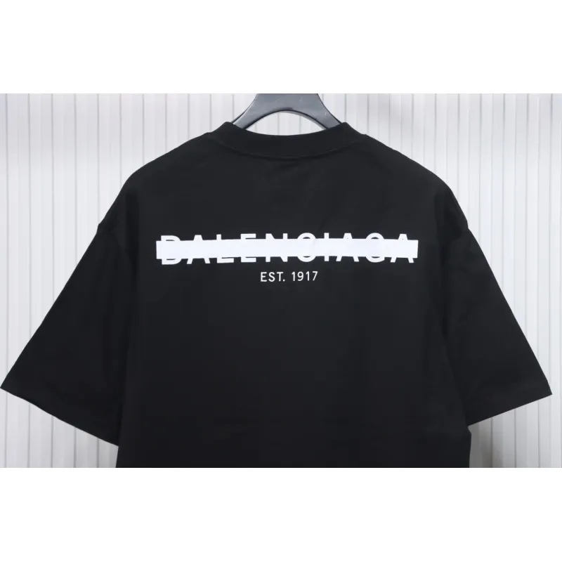 Balenciaga 25ss Long Strip Graffiti T-shirt
