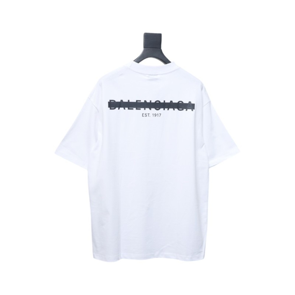Balenciaga 25ss Long Strip Graffiti T-shirt