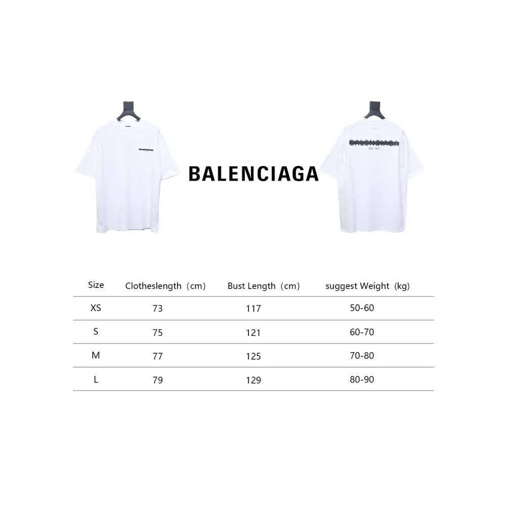 Balenciaga 25ss Long Strip Graffiti T-shirt