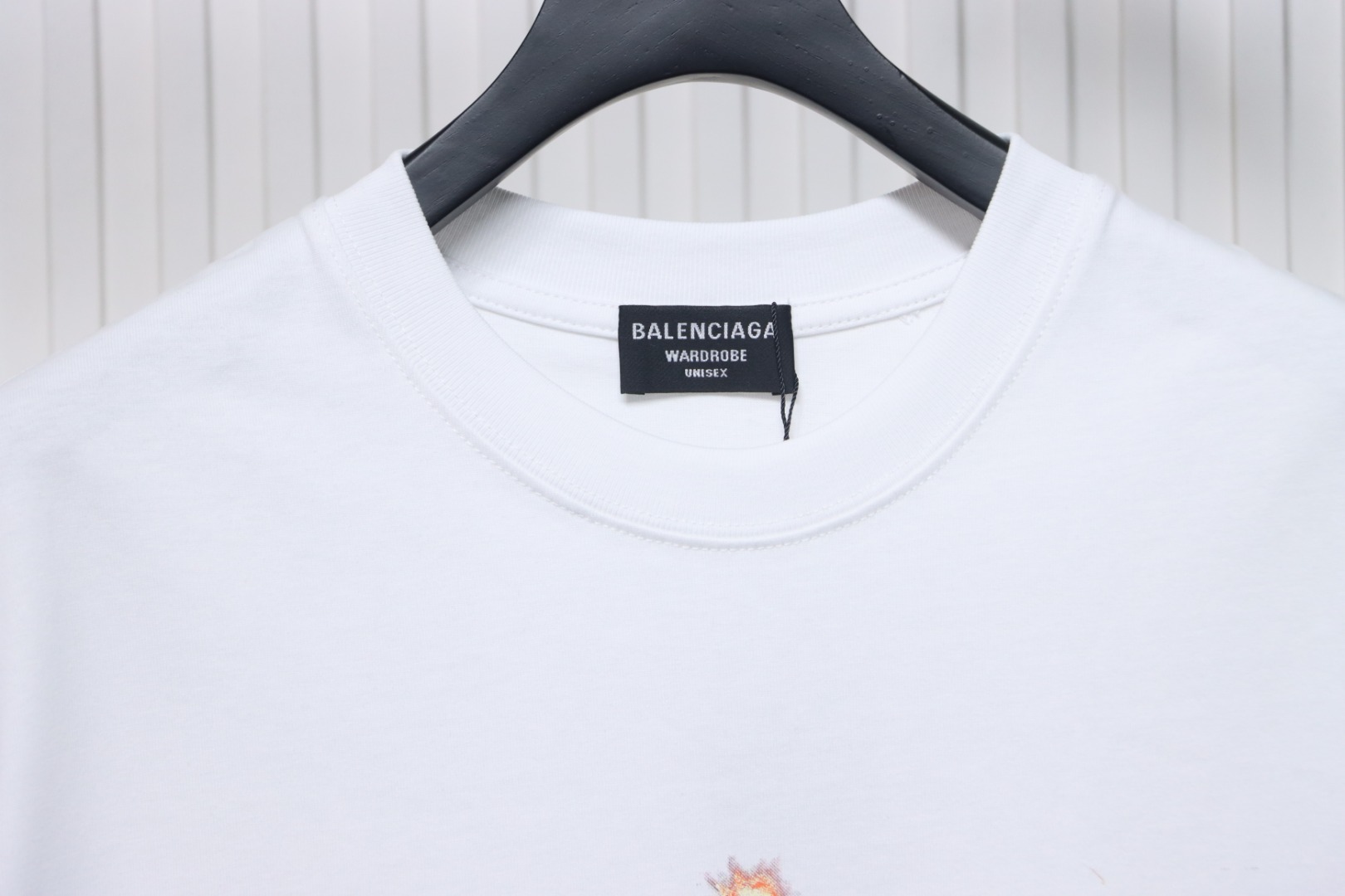 Balenciaga 25ss Night Scene Letters T-shirt