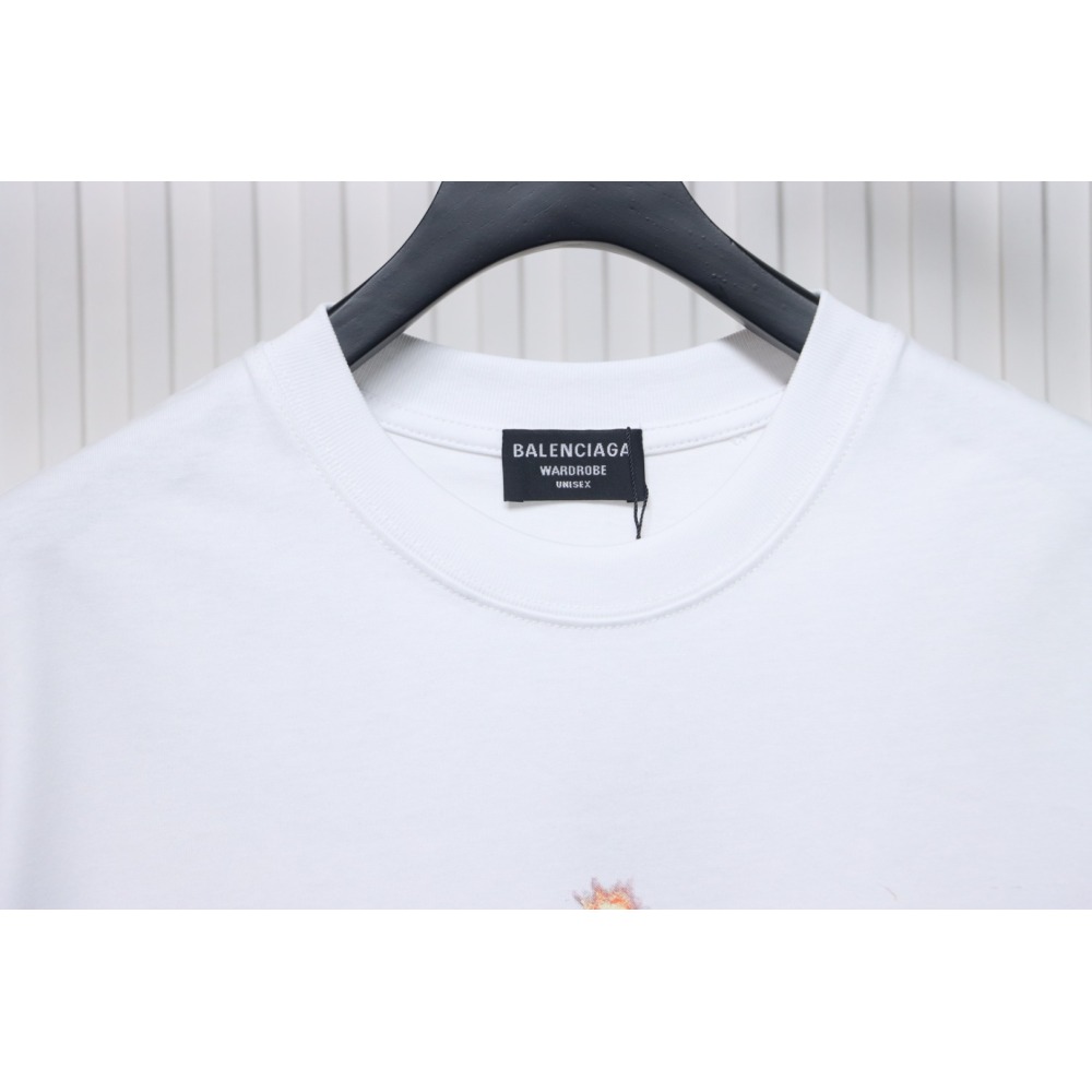 Balenciaga 25ss Night Scene Letters T-shirt