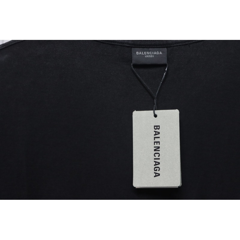 Balenciaga 25ss Reverse Letter Double B T-shirt