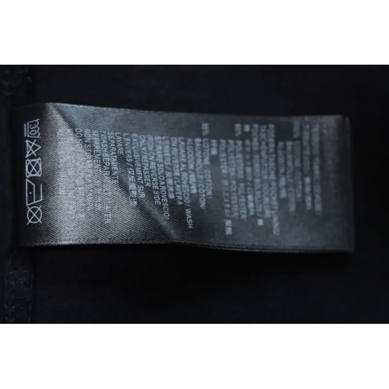 Balenciaga 25ss Reverse Letter Double B T-shirt