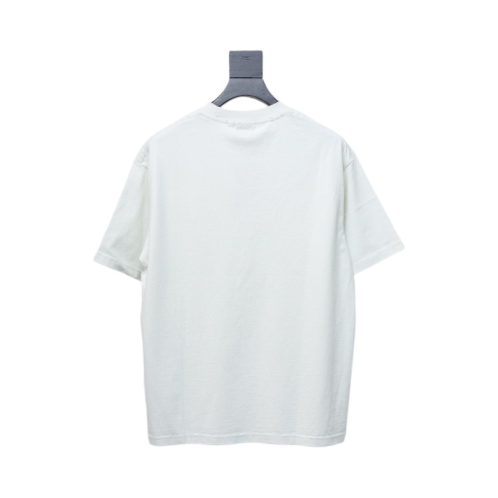Balenciaga 25ss Reverse Letter Double B T-shirt