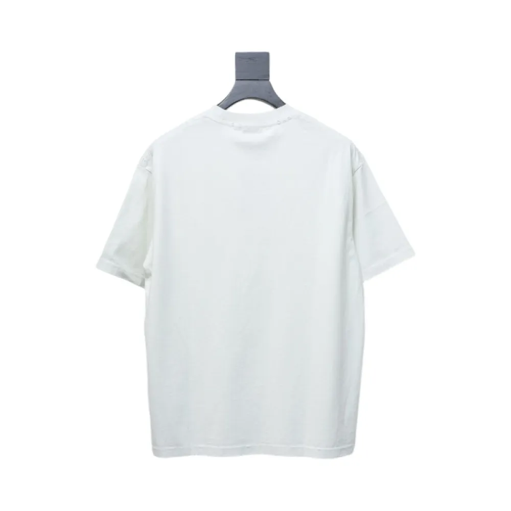 Balenciaga 25ss Reverse Letter Double B T-shirt