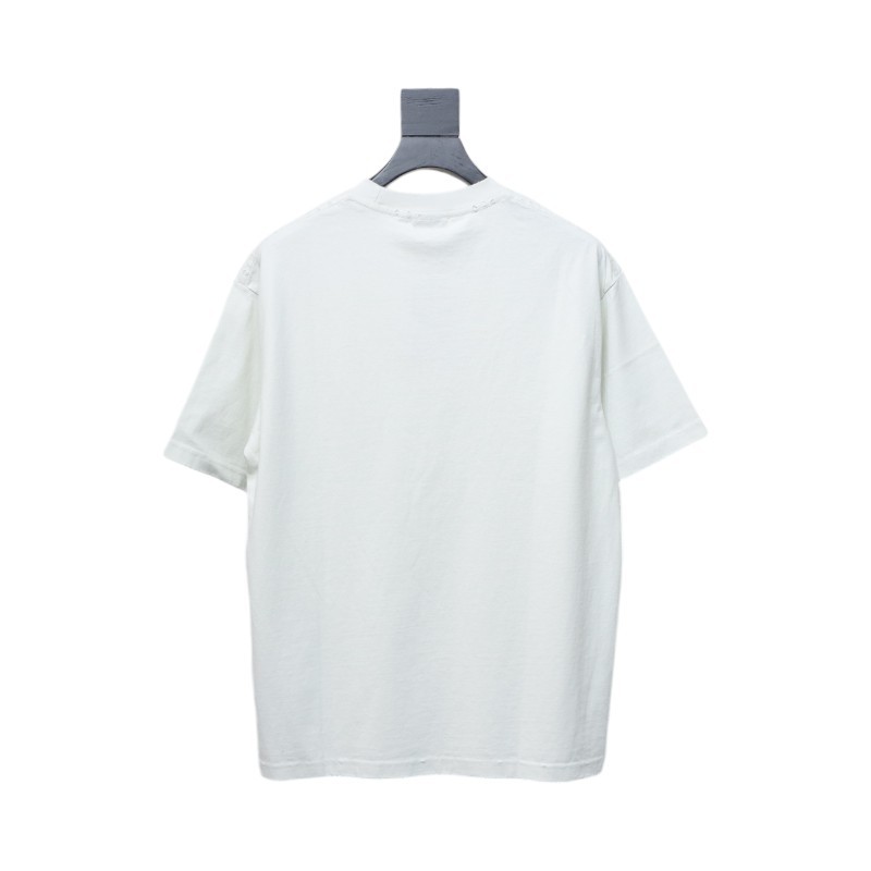 Balenciaga 25ss Reverse Letter Double B T-shirt
