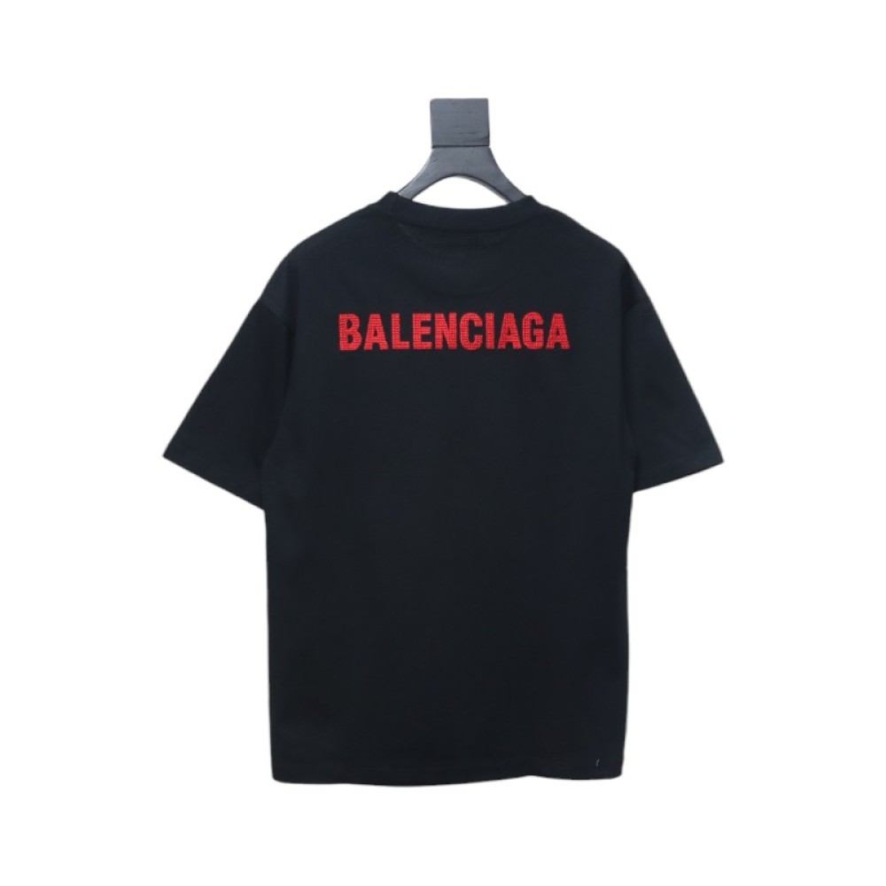 Balenciaga 25ss Tatami embroidery T-shirt