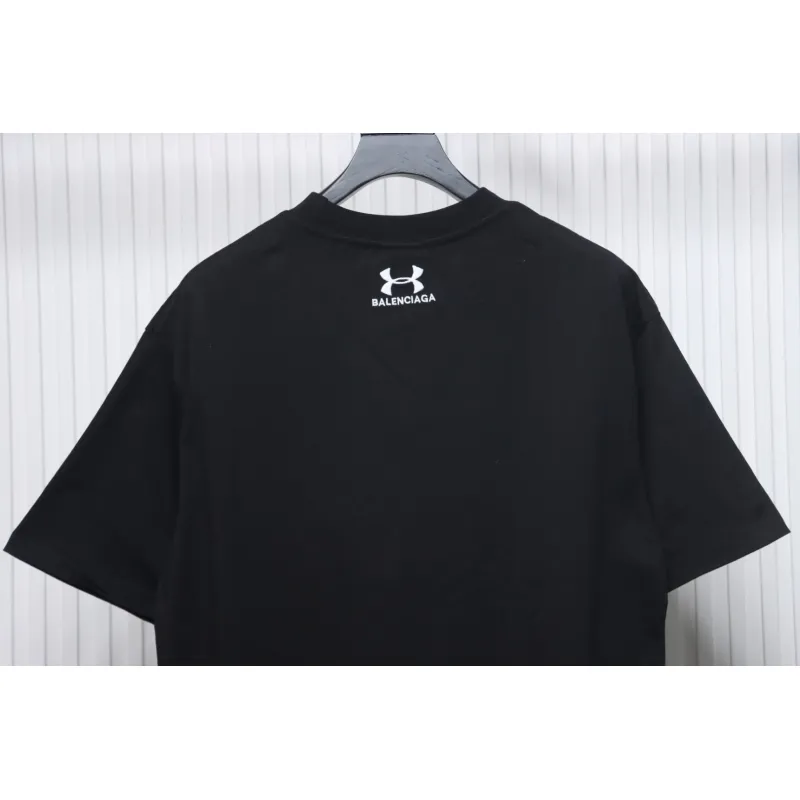 Balenciaga × UA 25SS Embroidery T-shirt