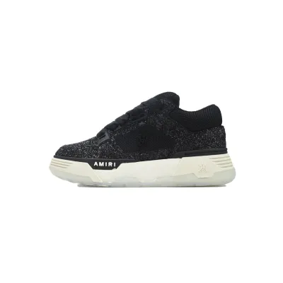 Amiri MA-1 Sneakers Black Glittered PS24MFS019 001 01