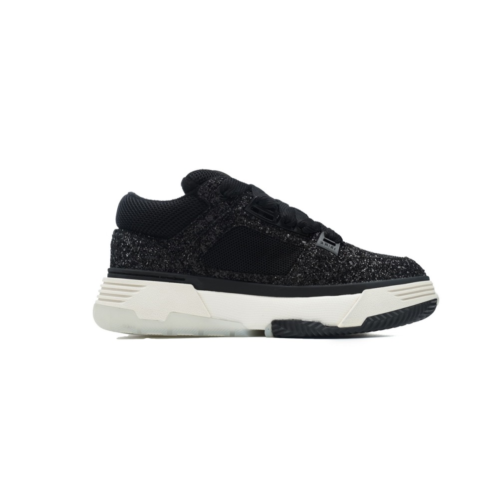 Amiri MA-1 Sneakers Black Glittered PS24MFS019 001