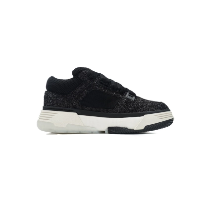 Amiri MA-1 Sneakers Black Glittered PS24MFS019 001 02