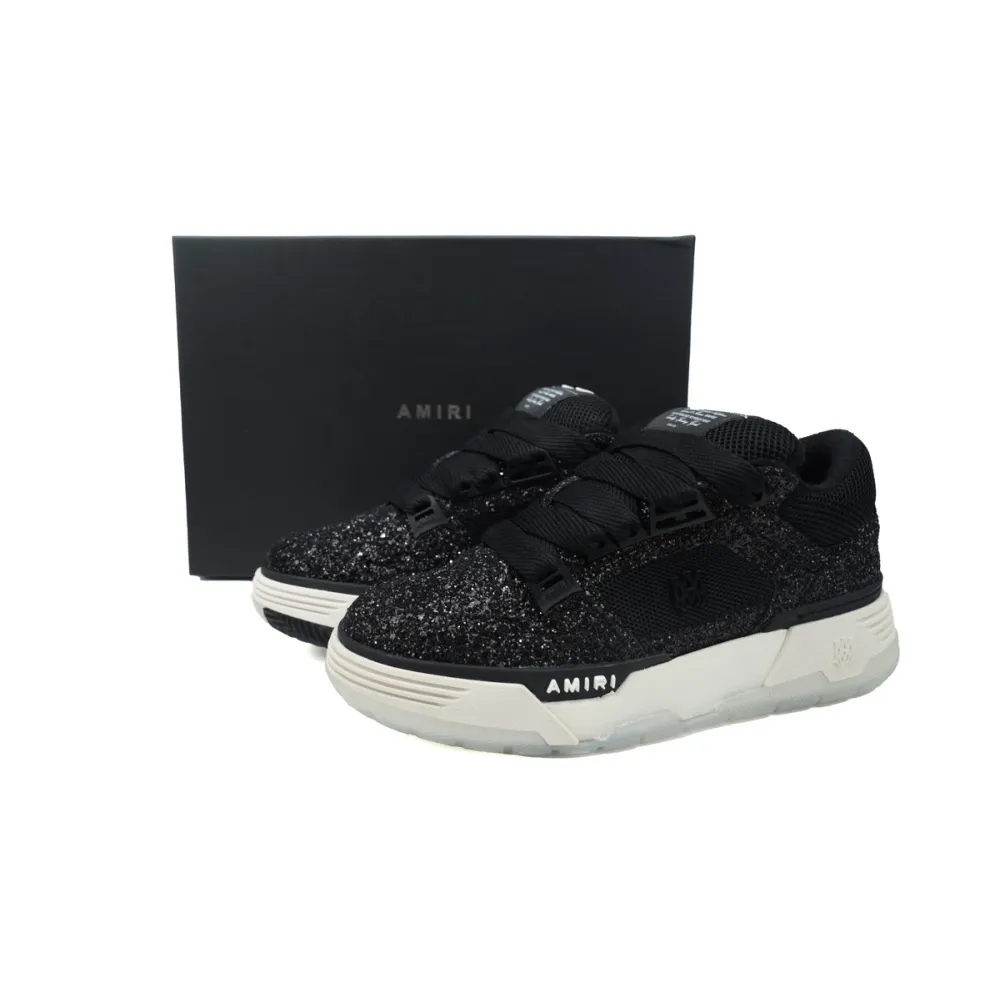Amiri MA-1 Sneakers Black Glittered PS24MFS019 001