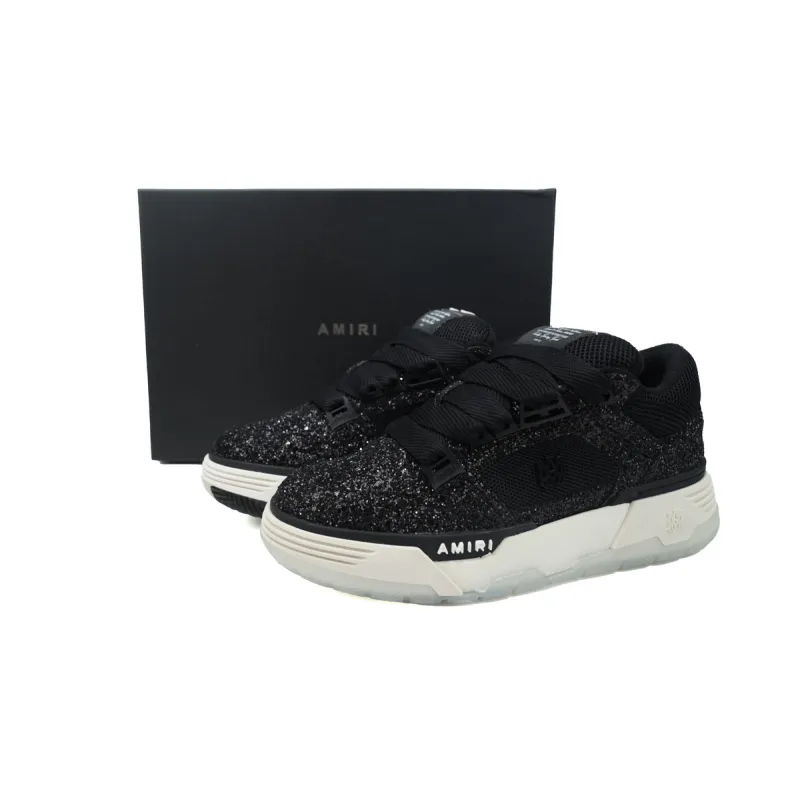 Amiri MA-1 Sneakers Black Glittered PS24MFS019 001