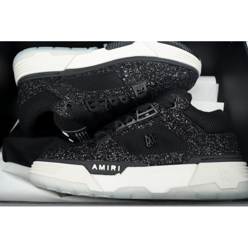 Amiri MA-1 Sneakers Black Glittered PS24MFS019 001