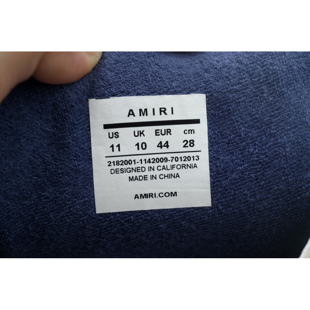 Amiri MA 1 Sneakers Denim Printed Sneakers 53960