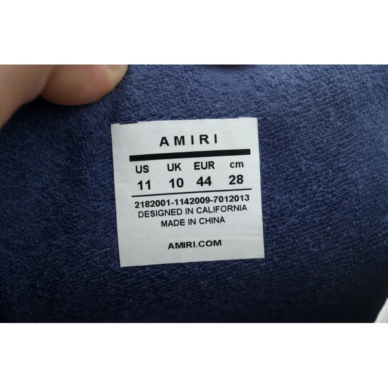 Amiri MA 1 Sneakers Denim Printed Sneakers 53960
