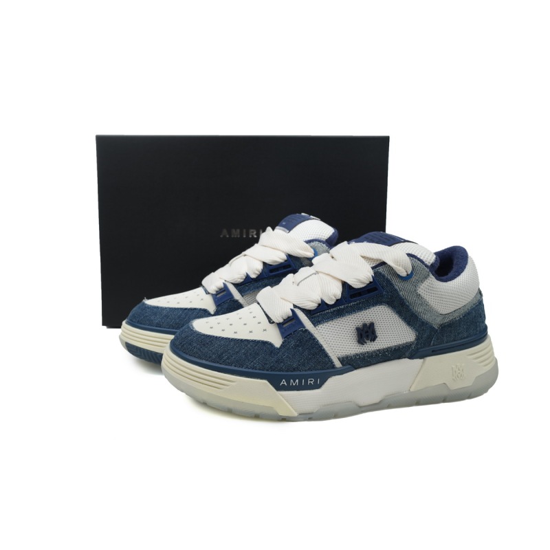 Amiri MA 1 Sneakers Denim Printed Sneakers 53960