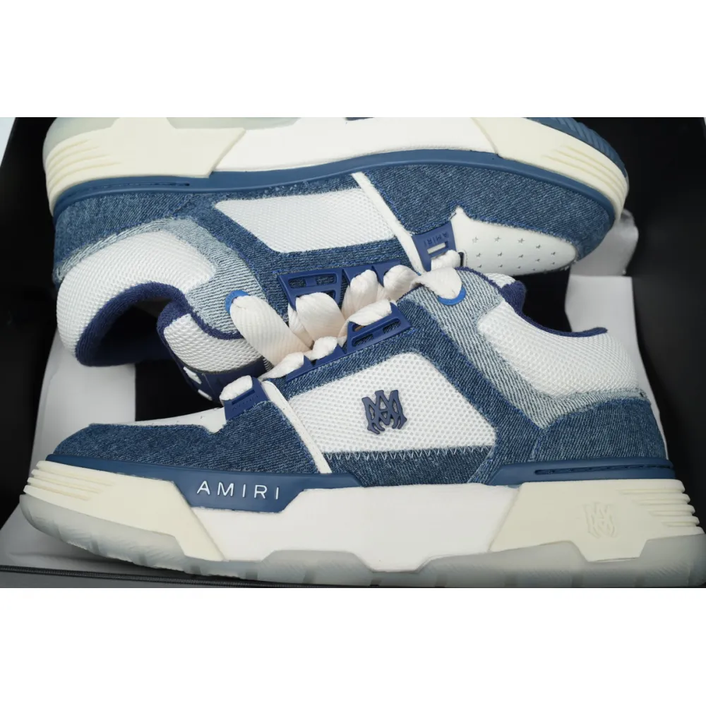 Amiri MA 1 Sneakers Denim Printed Sneakers 53960