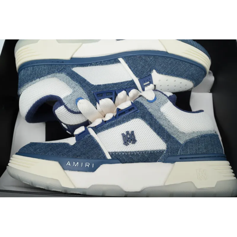 Amiri MA 1 Sneakers Denim Printed Sneakers 53960