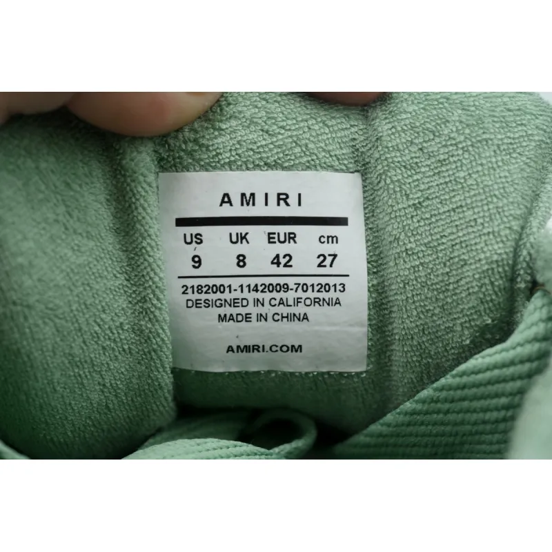 Amiri MA 1 Sneakers White Mint AMFOSR1001-142