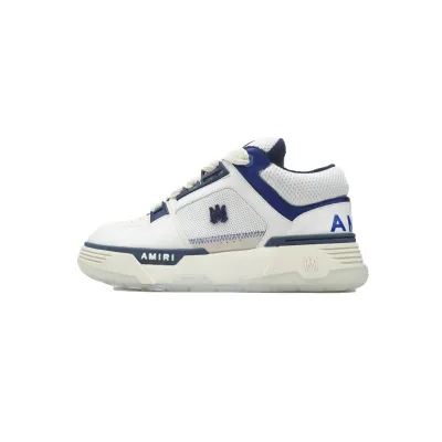 Amiri White & Navy MA-1 Sneakers 242886M237012 01
