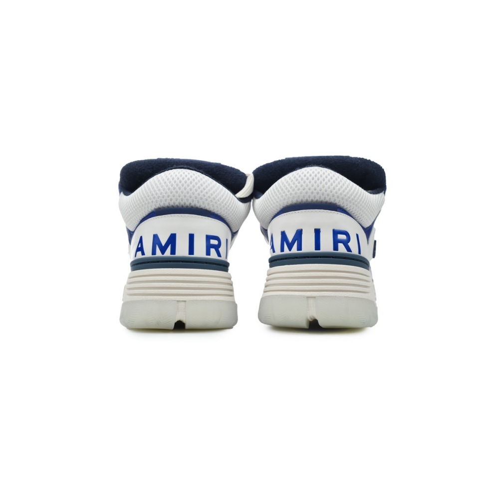 Amiri White & Navy MA-1 Sneakers 242886M237012
