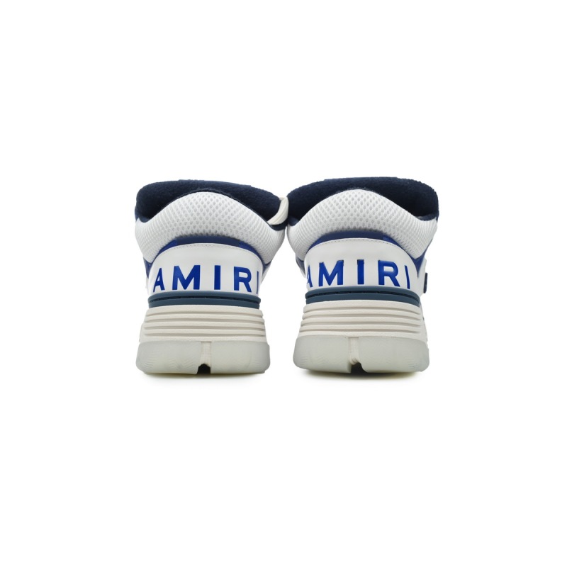 Amiri White & Navy MA-1 Sneakers 242886M237012
