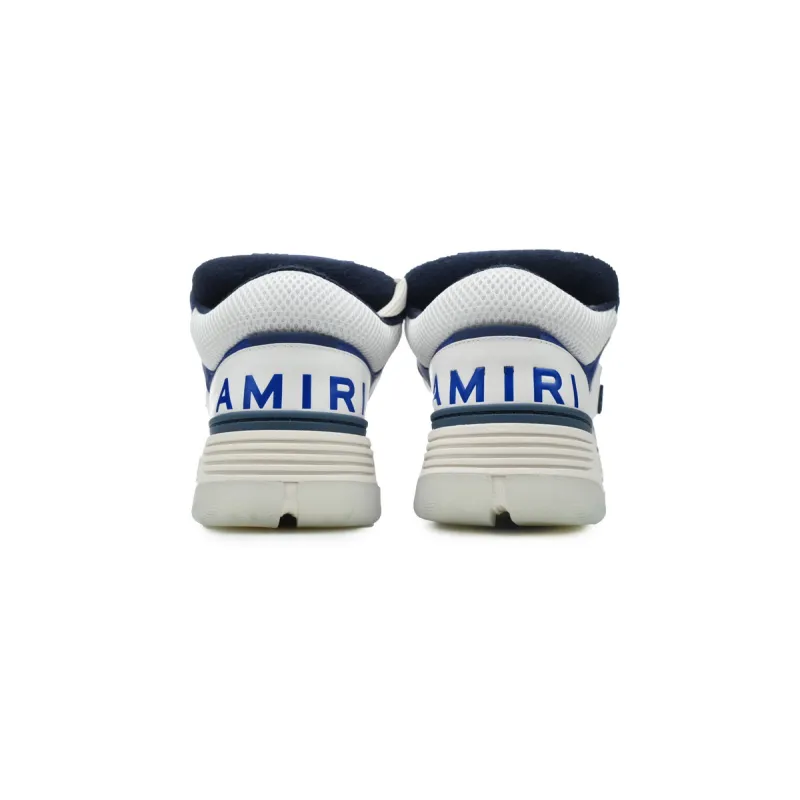Amiri White & Navy MA-1 Sneakers 242886M237012