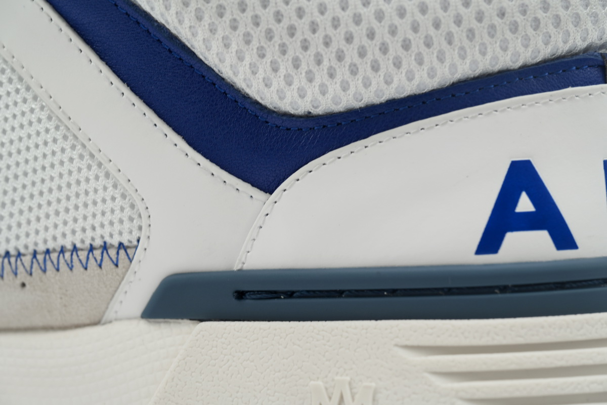Amiri White & Navy MA-1 Sneakers 242886M237012