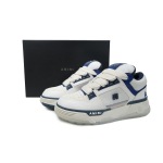 Amiri White & Navy MA-1 Sneakers 242886M237012