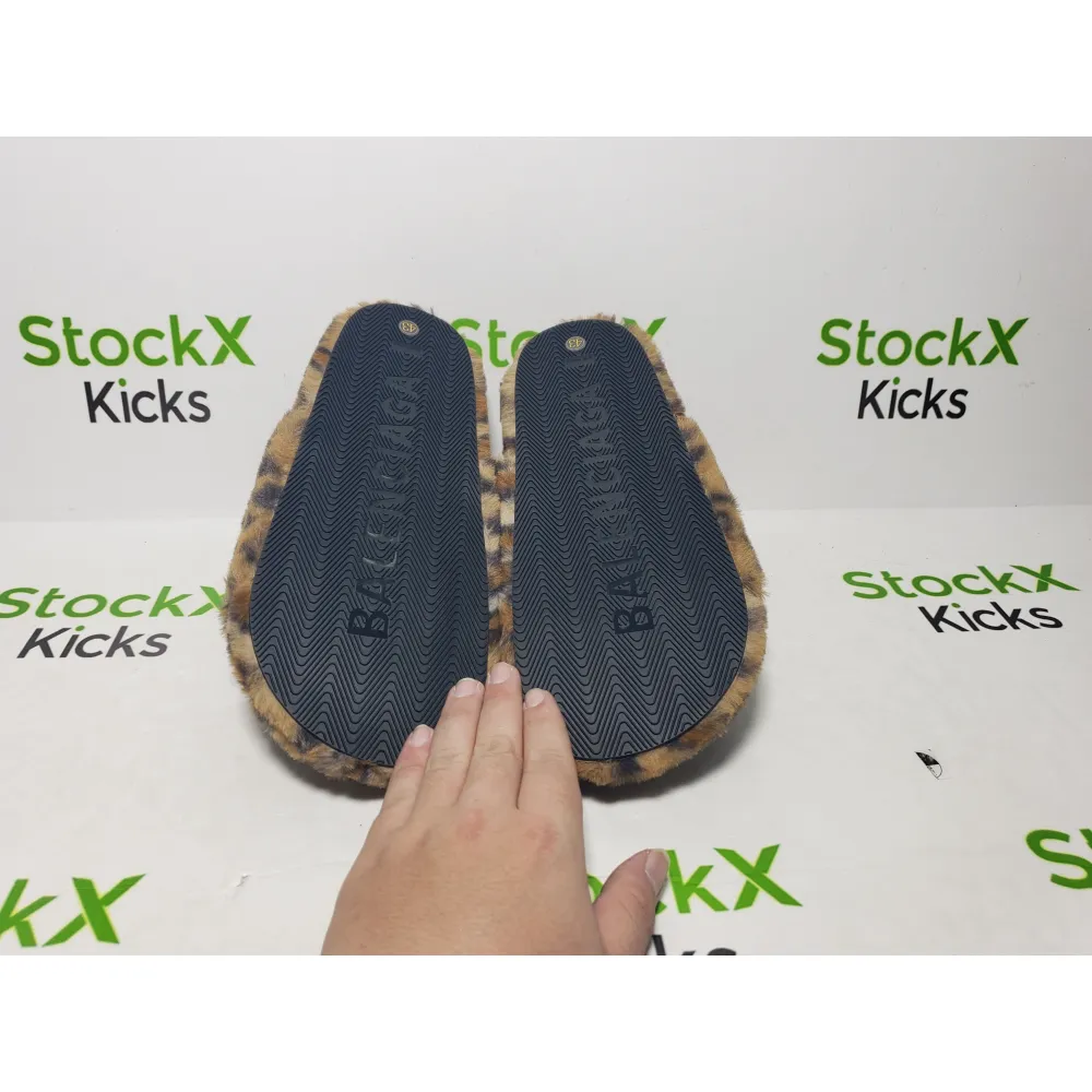 Balenciaga Furry Slides 'Leopard' CK20241225