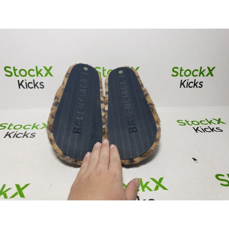 Balenciaga Furry Slides 'Leopard' CK20241225