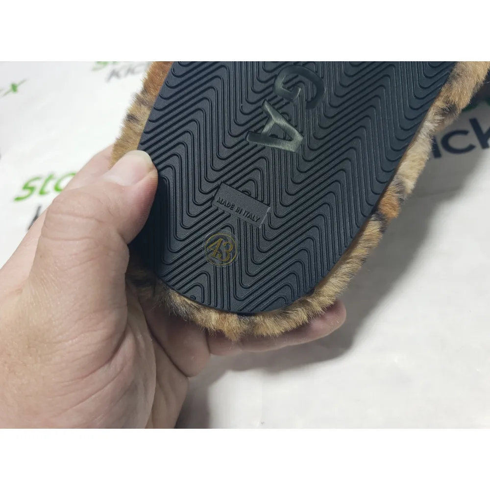 Balenciaga Furry Slides 'Leopard' CK20241225