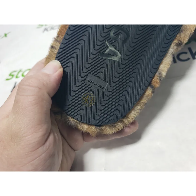 Balenciaga Furry Slides 'Leopard' CK20241225