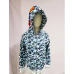 BAPE ABC Camo Shark Zip Hoodie Blue 1J70-314-001