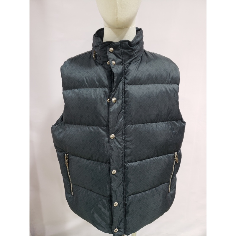 CHROME HEARTS Hooded Down Vest 8812