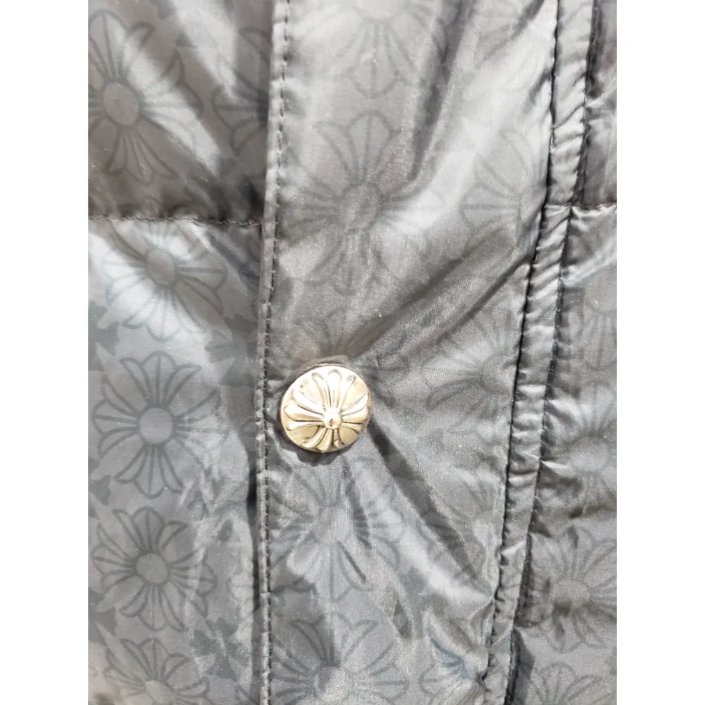 CHROME HEARTS Hooded Down Vest 8812