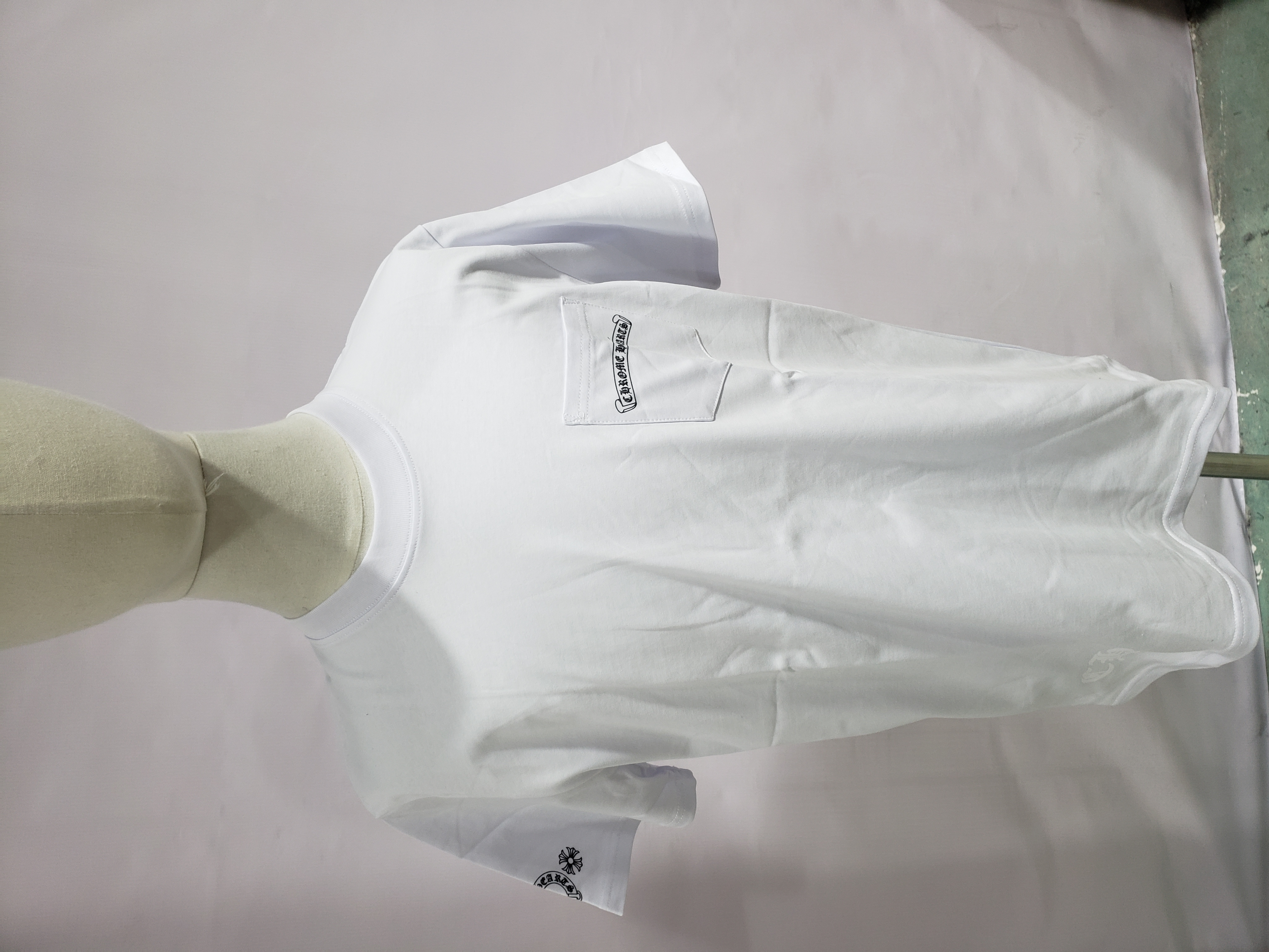 Chrome Hearts Multi Color Cross T-shirt Black/White