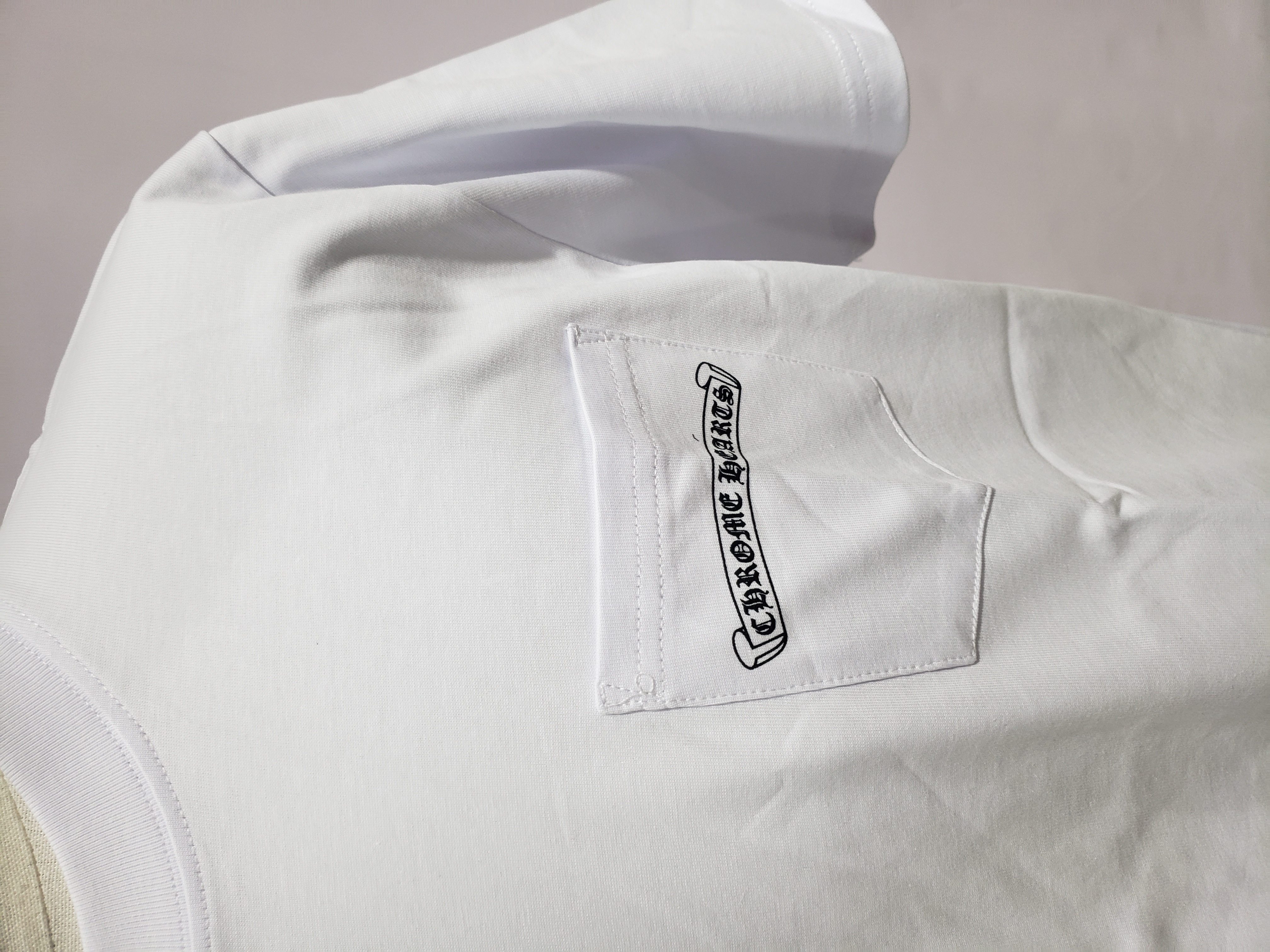 Chrome Hearts Multi Color Cross T-shirt Black/White