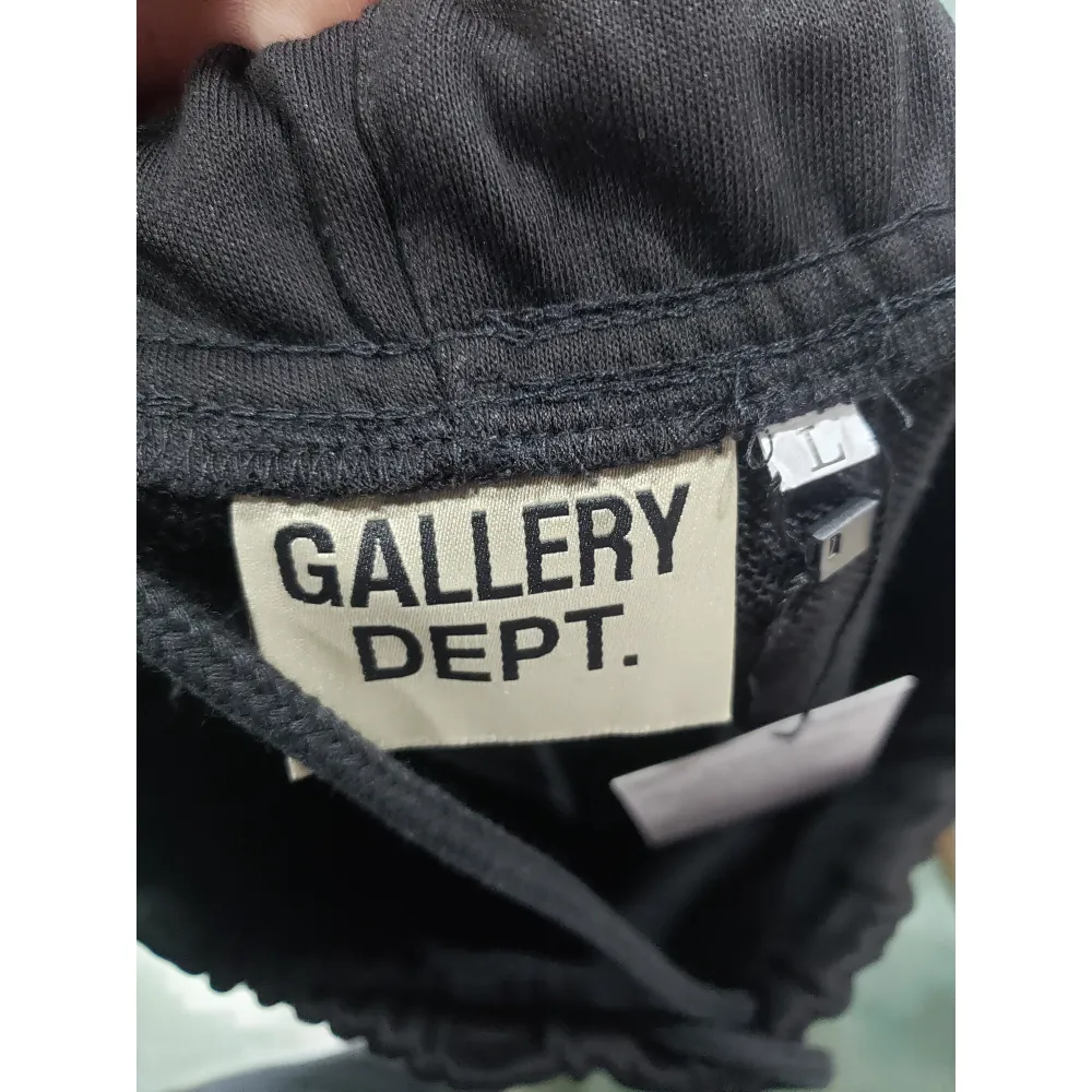 Gallery Dept. Painted Flare Sweat Pants Washed Black