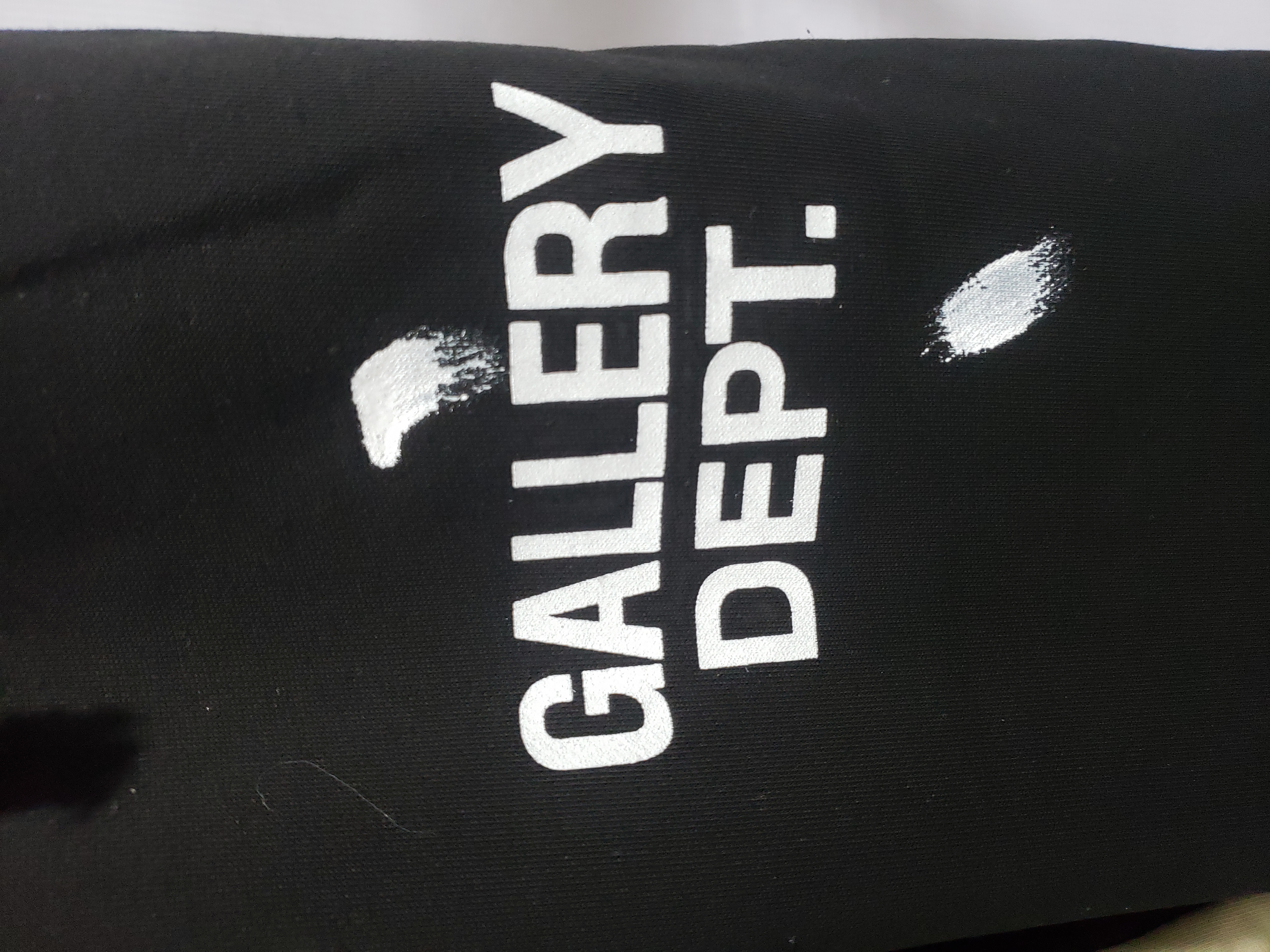 Gallery Dept. Painted Flare Sweat Pants Washed Black